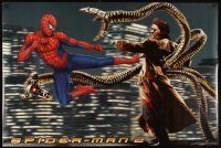 2k567 SPIDER-MAN 2 Australian commercial poster '04 Tobey Maguire in title role, Alfred Molina!