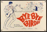 2k213 BYE BYE BIRDIE stage play special 28x41 '60 directed & choreographed by Gower Champion!
