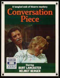 2k147 CONVERSATION PIECE video special 19x25 R80s Luchino Visconti, Burt Lancaster, Helmut Berger!