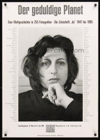 2k276 DER GEDULDIGE PLANET 24x33 German art exhibition '96 cool image of Anna Magnani!