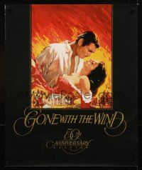 2k157 GONE WITH THE WIND video special 23x28 R89 Clark Gable, Vivien Leigh, all-time classic!