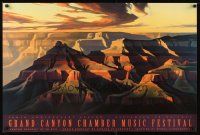 2k310 GRAND CANYON CHAMBER MUSIC FESTIVAL 24x36 music poster '93 wonderful artwork by Mell!