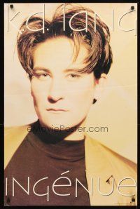 2k314 K.D. LANG INGENUE record store poster '92 cool image of Canadian pop & country singer!
