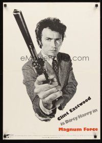 2k171 MAGNUM FORCE special 20x28 '73 Clint Eastwood is Dirty Harry pointing his huge gun!