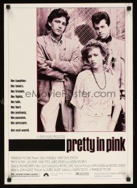 2k184 PRETTY IN PINK special 17x24 '86 Molly Ringwald, Andrew McCarthy & Jon Cryer!