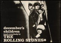 2k663 ROLLING STONES DECEMBER'S CHILDREN REPRODUCTION 25x35 music poster '70s great image of band!