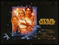 2k053 STAR WARS special 12x16 R97 George Lucas classic sci-fi epic, great art by Tom Jung!
