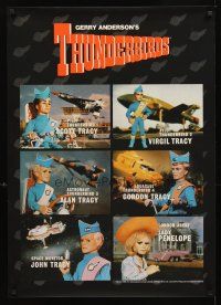 2k131 THUNDERBIRDS TV special 25x35 '98 really cool wonderful images from puppet animation!
