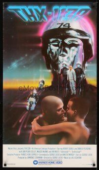 2k132 THX 1138 20x30 video poster R83 first George Lucas, completely different image!