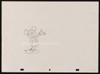 2m289 MICKEY MOUSE animation art '90s great cartoon pencil drawing of Disney's famous mouse!