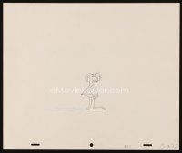 2m321 WIZARD OF ID animation art '80s great cartoon pencil drawing!