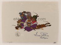 2m059 GREAT MOUSE DETECTIVE signed animation cel '86 by Vincent Price, Disney Sherlock cartoon!