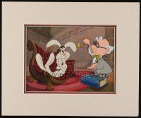 2m026 TRIX matted animation cel '80s Rabbit & Doc Hypnosis from Hypnosis I General Mills commercial