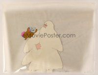 2m070 YELLOW SUBMARINE 2 animation cels '68 George Harrison & Nowhere Man in The Beatles classic!