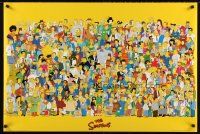 2m793 SIMPSONS Australian commercial poster '00 Matt Groening, cool montage of the entire cast!