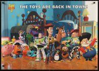 2m810 TOY STORY 2 English commercial poster '99 Disney/Pixar sequel, cool image of entire cast!
