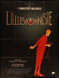 2m432 ILLUSIONIST French 1p '10 cool magician cartoon with a screenplay by Jacques Tati!