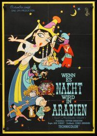 2m181 1001 ARABIAN NIGHTS German '59 The Nearsighted Mr. Magoo, cool different Meerwald artwork!