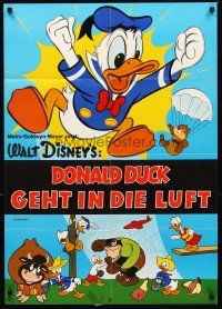 2m187 DONALD DUCK & HIS COMPANIONS German '71 Walt Disney, great cartoon image!