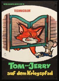 2m220 TOM & JERRY FESTIVAL IX German '66 great different cat & mouse chase artwork!
