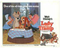 2m109 LADY & THE TRAMP TC R80 most romantic spaghetti scene from Disney dog classic!
