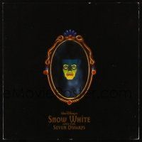 2m411 SNOW WHITE & THE SEVEN DWARFS invitation R01 Disney, world premiere DVD screening with RSVP!