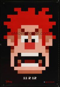 2m728 WRECK-IT RALPH DS teaser 1sh '12 cool Disney animated video game movie, great image!