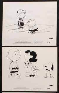 2m513 BOY NAMED CHARLIE BROWN 8 8x10 stills '70 Snoopy & Peanuts gang by Charles M. Schulz!