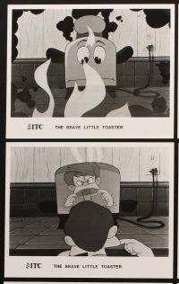 2m514 BRAVE LITTLE TOASTER 8 8x10 stills '87 great images from cute Disney cartoon!
