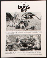 2m515 BUG'S LIFE 8 8x10 stills '98 Walt Disney, cute Pixar CG insect cartoon!