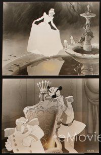2m602 CINDERELLA 5 7.25x9.5 stills '50 Walt Disney classic romantic musical fantasy cartoon!