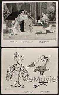 2m603 DISNEYLAND 5 TV 8x10 stills '50s Donald Duck, Goofy, Halloween, Scatman Crothers Aristocats