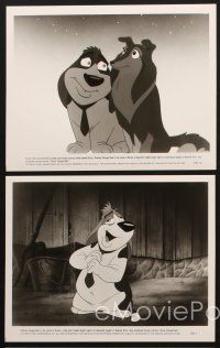 2m613 ROVER DANGERFIELD 5 8x10 stills '91 Rodney Dangerfield as cartoon dog who gets no respect!