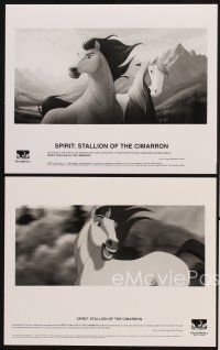 2m637 SPIRIT STALLION OF THE CIMARRON 4 8x10 stills '02 Dreamworks Native American horse cartoon!