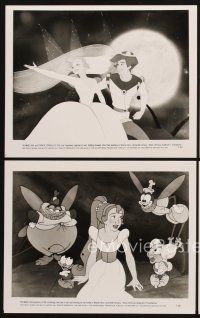 2m641 THUMBELINA 4 8x10 stills '94 Don Bluth animation, cartoon images of fantasy characters!