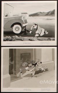 2m642 TWO WEEKS VACATION 4 8x10 stills '52 Disney, great cartoon images of Goofy!