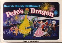2m354 PETE'S DRAGON English pressbook '78 Walt Disney animation/live action, different images!