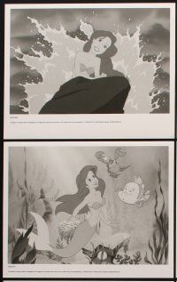 2m334 LITTLE MERMAID presskit w/ 11 stills '89 great images of Ariel & cast, Disney cartoon!