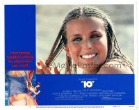 2p234 '10' LC #8 '79 Blake Edwards, sexiest close up of Bo Derek with cornrows on beach!