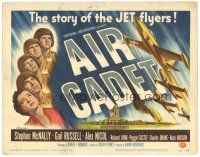 2p005 AIR CADET TC '51 the story of U.S. Air Force jet pilots, cool airplane art!