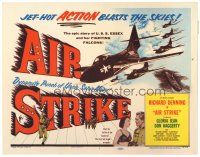 2p006 AIR STRIKE TC '55 Uncle Sam's dynamite Navy, jet-hot ACTION blasts the skies!