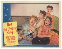 2p271 AND THE ANGELS SING LC #2 '44 Dorothy Lamour, Betty Hutton, Diana Lynn & Mimi Chandler!