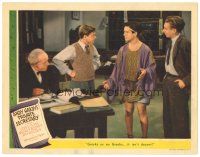 2p272 ANDY HARDY'S PRIVATE SECRETARY LC '41 Mickey Rooney & Lewis Stone with teen in Greek tunic!
