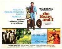 2p012 BEARS & I TC '74 Patrick Wayne left a troubled world & found adventure, Walt Disney