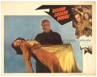 2p297 BEHIND LOCKED DOORS LC #3 '48 great c/u of Tor Johnson carrying unconscious Lucille Bremer!