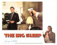 2p311 BIG SLEEP LC #8 '78 cool c/u of hand pointing gun at Robert Mitchum with book!