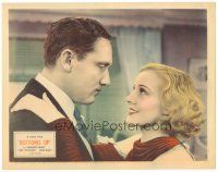 2p334 BOTTOMS UP LC '34 close up of young Spencer Tracy & sexy seductive Pat Paterson!