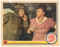 2p343 BUGLE SOUNDS LC '42 close up of Marjorie Main nagging at pilot Wallace Beery!