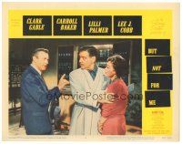 2p348 BUT NOT FOR ME LC #6 '59 Lilli Palmer watches Lee J. Cobb warn Clark Gable!