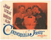 2p376 CINDERELLA JONES LC '46 Busby Berkely, Robert Alda between sexy Joan Leslie & Julie Bishop!